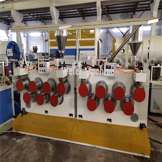 Línea de producción de bandas de correa de PP para mascotas Máquina para fabricar cinta de tira de embalaje por extrusión de rollo de correa de flejado