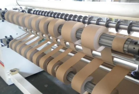 Cinta para flejes de papel Kraft de alta calidad de China, fuerte adherencia húmeda después del agua